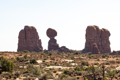 Balance Rock Arches NP June 2025